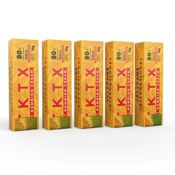 IMG_3820 2 TKTX Numbing Cream Gold 80% | (5 Pack)